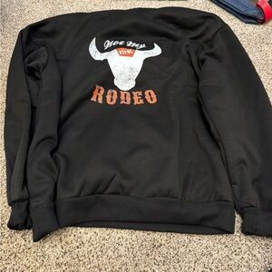 Black Not my first rodeo sweatshirt